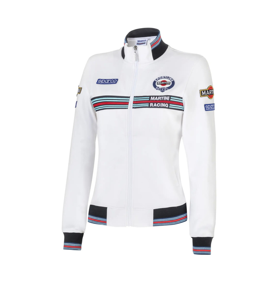 SWEATSHIRT ZIPPÉ INTÉGRAL LADY FIT  FULL ZIP MARTINI RACING LADY