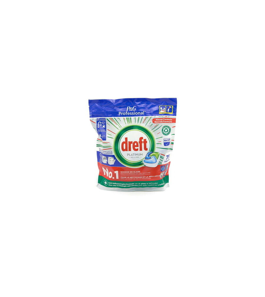 Dreft caps All in One platinum 75 tabs Original